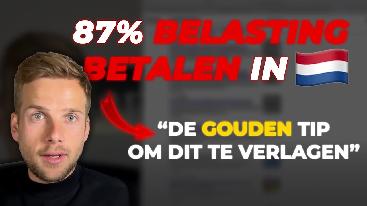 Waarom Jij 87% Belasting Betaald In Nederland! - YouTube