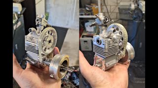 New Rotary Valve Design for Model Engine / Modellmotor mit neuartiger Walzendrehsteuerung / Part 1