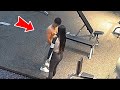 Insane Gym Antics Caught on Camera