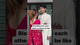 This is just after day of marriage Neha & jongsoo vlog #korean #indian #viral subscribe please🥰