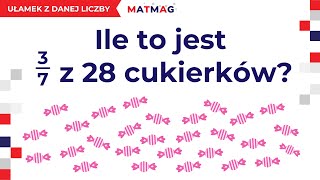 Ułamek z danej liczby ⭐ MATMAG