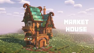 Minecraft | How to Build a House Market (Fantasy House)