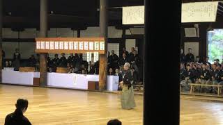 【IAIDO - 居合道】東義信先生　Azuma Yoshinobu 全日本剣道連盟居合