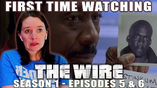 THE WIRE | TV Reaction | Season 1 - Ep. 5 + 6 | First Time Watching | All The Pieces Matter
