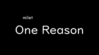 Download Mp3 [가사/해석]milet－One Reason