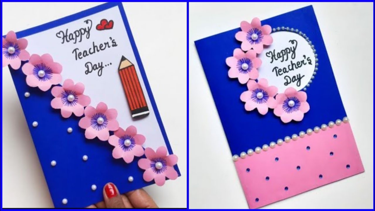 Handmadefor Greetings Teachers Day Cards