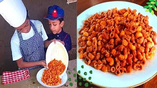 ක්‍රිස්පි මැකරෝනි හදමුද 😍 Crunchy Macaroni Recipe | Snacks Macaroni