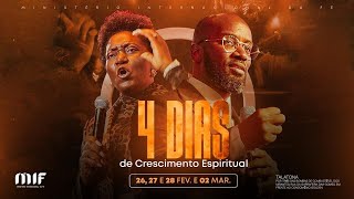 4 Dias De Crescimento Espiritual | 2ºDia I 27 FEV 2025 | com o  Pastor Rosário Neto.