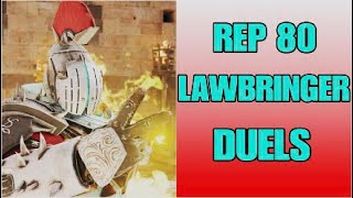 For Honor Rep 80 Lawbringer Duels - This skin increases combo power by 1000!