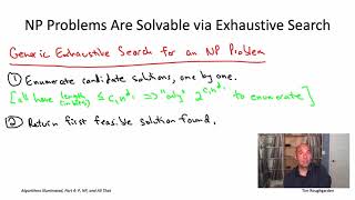 Algorithms for NP-Hard Problems (Section 23.3: NP: Problems with Easily Recognized Solutions)