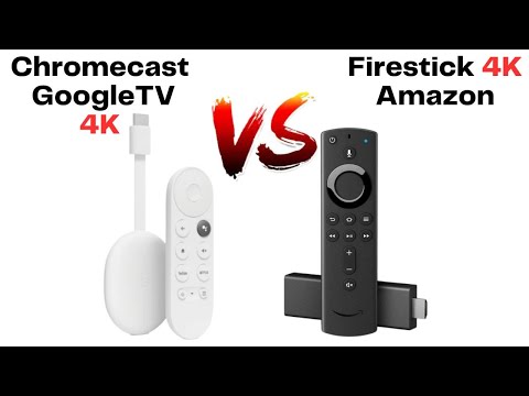 Сравнительный обзор ChromeStick GoogleTV 4K и Firestick 4K