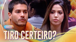 ARTHUR AGUIAR INDICA LAÍS E ELA É ELIMINADA COM ALTA PORCENTAGEM! 💣 | BBB 22