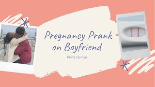 Pregnancy Prank on Boyfriend | Cute Reaction | Namibian YouTuber