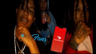 Brand owners go door dashing with only fans model👀