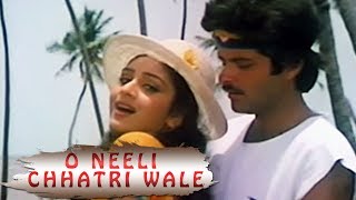 "O Neeli Chhatri Wale" - 80's Bollywood Songs | Anil Kapoor, Meenakshi Sheshadri | Love Marriage