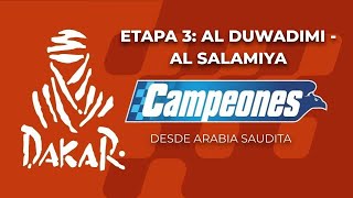 DAKAR 2024 | ETAPA 3 DESDE ARABIA SAUDITA - Campeones 08/01/24