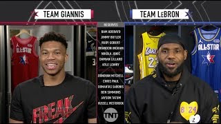 Team LeBron vs. Team Giannis | 2020 NBA All-Star Game Draft