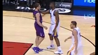 Festus Ezeli, Tyler Hansbrough ejected after scrapping: Warriors at Raptors