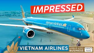 An UNDERESTIMATED Airline · VIETNAM AIRLINES A350 Business Class 🇻🇳 Hanoi - Paris 🇫🇷 A Jewel?