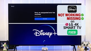LG Smart TV: Disney Plus Not Working? - Fixed Missing Disney Apps!