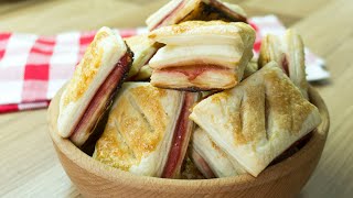 Puff Pastry Strawberry Jam