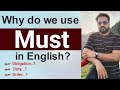 Use of MUST in English grammar | Modal verb | English with Bilal