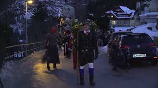 Perchtenlauf Bad Gastein 02.01.2022