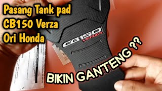 Cara Pasang Tank Pad di Honda Cb150 Verza | Cara Pasang Tank Pad Original Honda