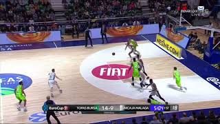 Axel Toupane 2019-2020 Unicaja Malaga Highlights