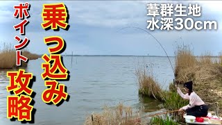 乗っ込み時期にかなり釣れると噂の霞ヶ浦水系でへらぶな釣り【菱木川】