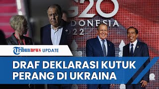 Media Asing Beberkan Isi Draf Deklarasi KTT G20, Ada Poin Kutuk Keras Invasi Rusia ke Ukraina