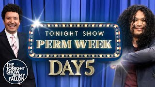 Tonight Show Perm Week: Day 5 | The Tonight Show Starring Jimmy Fallon