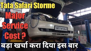 Tata Safari Storme Major Service Etni Mehangi || Kya Change Hua 90K service per || MotoWheelz India