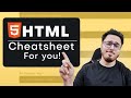 HTML CheatSheet 🧾 for Beginners 🔥