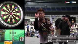 CLIMAX OF DARTS vol.10　MAXフライト決勝！20130922 山本信博＆石川裕基vs西哲平＆藤山桂市