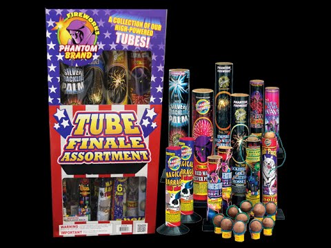 2015 Phantom Fireworks Unboxing: Huge Tube Assortment - YouTube