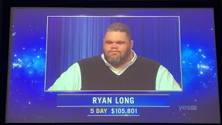 Jeopardy, intro - Ryan Long Day 6 (5/20/22)