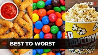 Movie Theater Snacks from BEST to Worst (Tierlist)