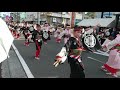 第66回よさこい祭り本祭初日 濱長花神楽 万々競演場　2019 08