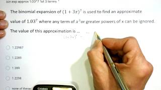 TEST B Binomial approximation