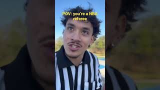What it’s like being a NBA referee…🤣