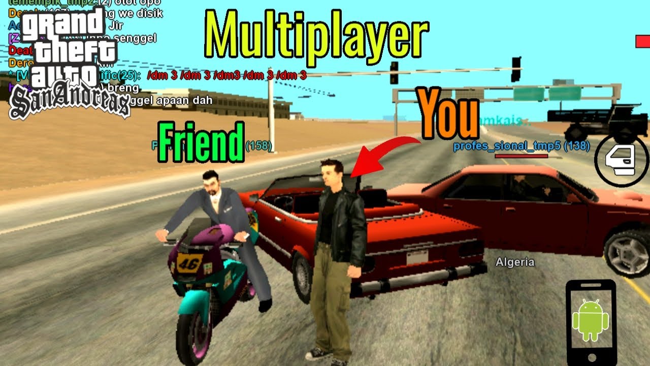 How To Play Gta San Andreas Multiplayer On Mobile In 2023 Youtube