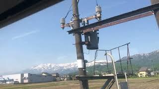 2022/5/5 えちごトキめき鉄道妙高はねうまライン快速8350M 北新井駅通過