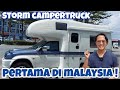 Camper Truck 4x4 Motorhome [Mitsubishi Storm] Lasak, Luas dan Selesa! lengkap toilet shower& Bunkbed