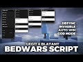 BEST Bedwars Script | Cat Vape - Desync, Invisible, God Mode, Auto Win