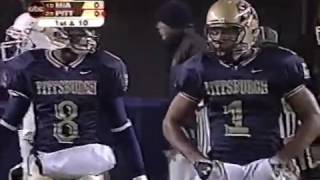 2003 Miami Hurricanes vs Pittsburgh Highlights