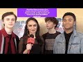 Wyatt Oleff, Chosen Jacobs And Jaeden Martell "Most Likely To" Interview - Alexisjoyvipaccess