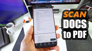 How To Scan Documents to PDF with Apple iPhone 17 Pro Max