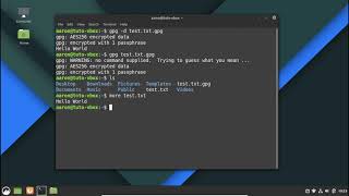 How to encrypt files on Linux via terminal using GPG