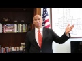 Senator Cory Booker Greets Garden State Bar Association